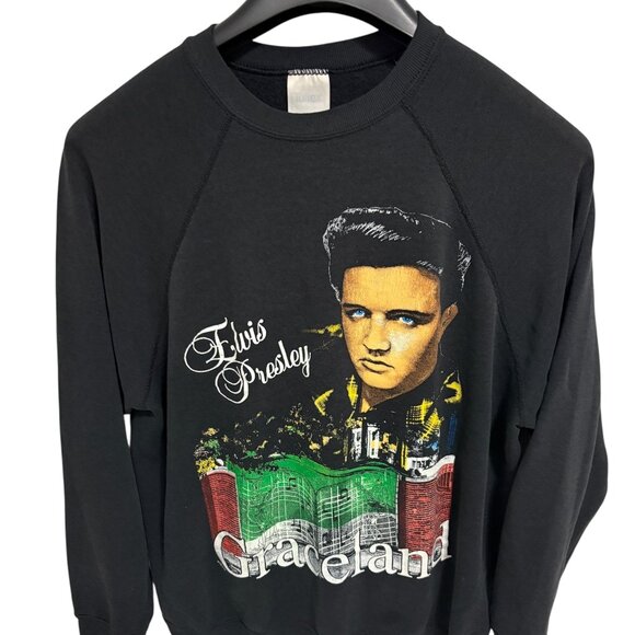 Elvis Presley Graceland Pullover Sweatshirt Size XL Vintage - Picture 1 of 5
